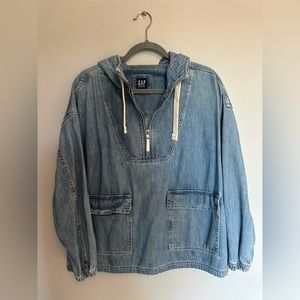 SOLD!! Gap Denim Hoodie
